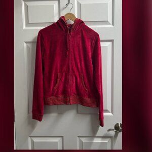 Soho Lady New York Red Pink Women’s Hoodie Sweatshirt Size M